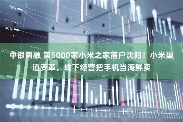 中银两融 第5000家小米之家落户沈阳！小米渠道变革，线下经营把手机当海鲜卖