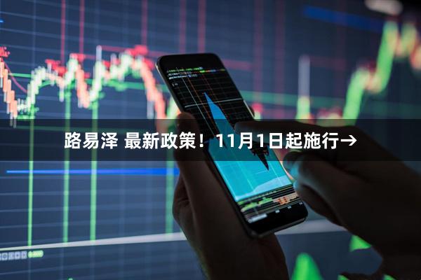 路易泽 最新政策！11月1日起施行→